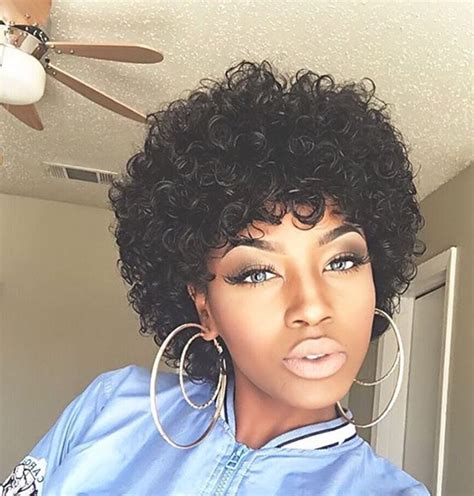 curly afro short